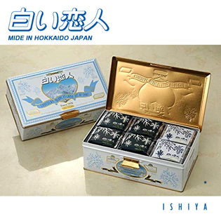 54枚入】白い恋人 ホワイト＆ブラック 北海道土産 ISHIYA（石屋製菓