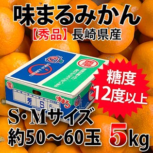 約5kg 50 60玉 長崎県産 味まるみかん 青秀クラス S Mサイズを税込 送料込でお試し サンプル百貨店 泉果通販