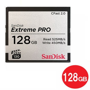 サンディスク CFastカード 128GB SDCFSP-128G-G46D Extreme Proを税込