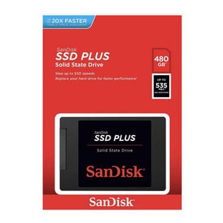 PC/タブレットサンディスク480GB SSD PLUS SDSSDA-480G-G26
