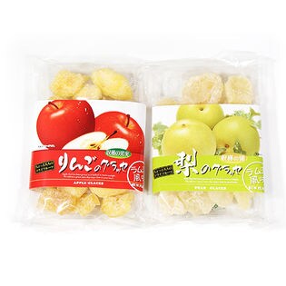 2コ入り 森田製菓 りんごのグラッセ 梨のグラッセ セットを税込 送料込でお試し サンプル百貨店 おかしのマーチ