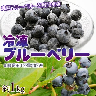 1kg 山形県産 冷凍 ブルーベリー ブルーベリーを保存用に冷凍加工しましたを税込 送料込でお試し サンプル百貨店 有限会社やまがた特産屋