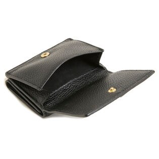 TORY BURCH]折り財布 ブラック MCGRAW TRI-FOLD MINI WALLETを税込