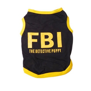 イエロー Mサイズ チワワ 犬 服 犬服 ドッグウェア タンクトップ Fbiを税込 送料込でお試し サンプル百貨店 はっぴーdog 株式会社nexus