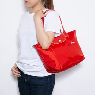 Longchamp トートバッグ Le Pliage Club Tote S レッドを税込 送料込でお試し サンプル百貨店 タツミヤインターナショナル