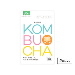 30粒×2袋セット】キレイサポート「コンブチャ」！菌活ダイエッターに ...