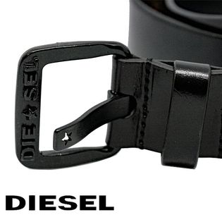 Diesel ディーゼル レザー メンズベルト ブラックを税込 送料込でお試し サンプル百貨店 タイム