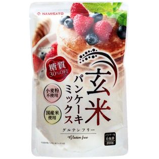 計600g 0g 3袋 糖質オフ 玄米パンケーキミックスを税込 送料込でお試し サンプル百貨店 株式会社波里