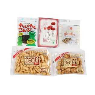 サクサク ポリポリ ヘルシーお菓子セット 5種 計5コ を税込 送料込でお試し サンプル百貨店 おかしのマーチ