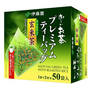 伊藤園 おーいお茶 プレミアムティーバッグ 宇治抹茶入り玄米茶 2.3g