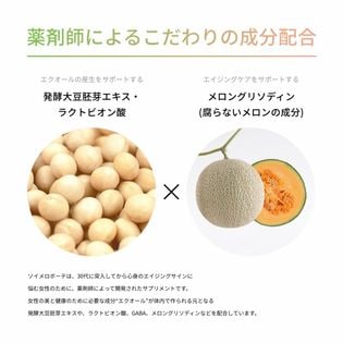 ソイメロボーテ 60カプセル x2個 サプリメント 大豆イソフラボン 腐ら