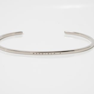 サイズ5[MM6 Maison Margiela]ブレスレット LOGO BRACELET シルバーを