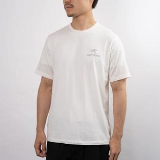 Mサイズ [ARC'TERYX] Tシャツ ARC'LOGO EMBLEM SS WOOL ホワイトを税込