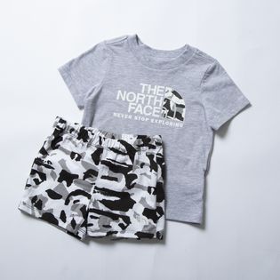 5Tサイズ[THE NORTH FACE]セットアップ TODD SUMMER SET グレー系を