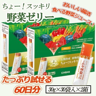 計60袋／大容量】食物繊維が補える！長期熟成 植物発酵エキス入り ちょ