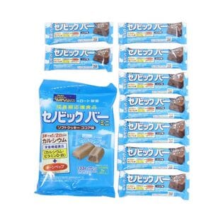 計10個】ブルボン 成長期応援食品 セノビックバー・セノビックバーミニ