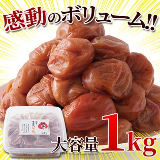 南高梅の美味しさがギュッと詰まった!!　完熟　はちみつ　南高梅1kg