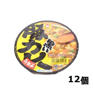 12個】東洋水産 マルちゃん 黒い豚カレーうどんを税込・送料込でお試し