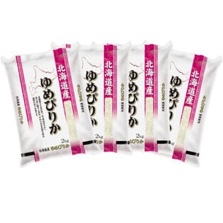 【計8kg/2kg×4袋】新米 令和6年産 北海道産 ゆめぴりか 白米