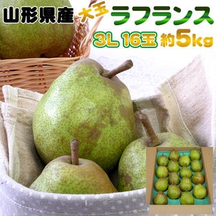 【予約受付】11/15日~順次出荷 【約5kg(16玉入り)】ラフランス3L