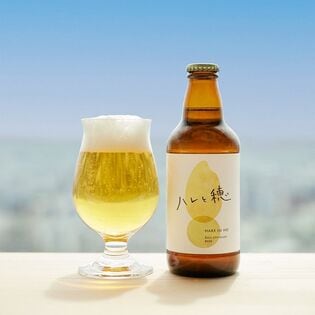 【6本セット】象印/クラフトビール「ハレと穂」 RICE UPCYCLED BEER 330mL