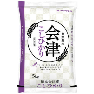 【5kg】令和6年産 福島県会津産コシヒカリ 白米