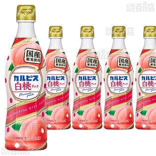 5本】カルピス 国産白桃リッチ 470ml [抽選サンプル] ｜ 抽選サンプル