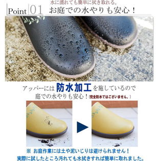 ボタニカルリーフ柄 ガーデニングにも最適 防水仕様サボサンダルを税込 送料込でお試し サンプル百貨店 株式会社ワタナベ