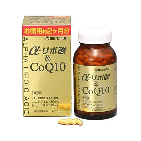 Maruman A リポ酸 Coq10 180粒を税込 送料込でお試し サンプル百貨店 Maruman