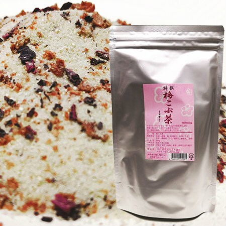 浪花梅昆布茶本舗 特撰梅こぶ茶 しそ葉入 業務用 500gを税込・送料込で