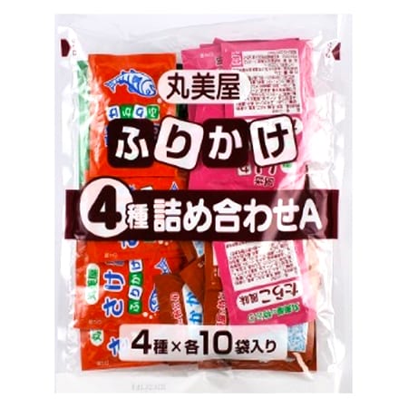 7袋】ふりかけ4種詰め合わせを税込・送料込でお試し｜サンプル百貨店 株式会社丸美屋フーズ