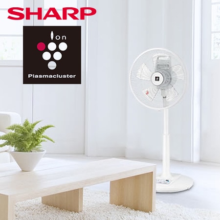 SHARP(シャープ)/プラズマクラスター扇風機 (空気浄化・消臭・風量3段階 ※リズム風あり) (ホワイト/リモコン付き)/PJ-G3AS-Wを税込・送料込でお試し｜サンプル百貨店  | シャープ株式会社