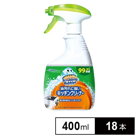 スクラビングバブル 油汚れに強いキッチンクリーナー 本体を税込・送料