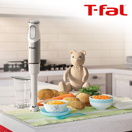 T-fal(ティファール)/ハンドブレンダー ベビー スノーホワイト