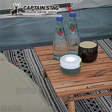 キャプテンスタッグ/CAPTAIN STAG × aiwa ランタンラジオ/UK-4062を