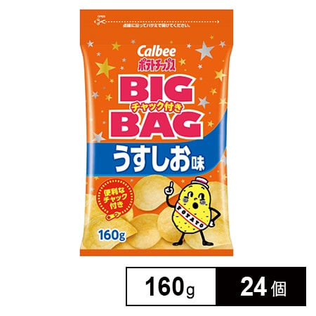 ビッグバッグチャック うすしお味 160gを税込・送料込でお試し