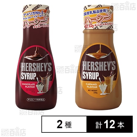 お値段 ハーシー キャラメルシロップ・チョコシロップ