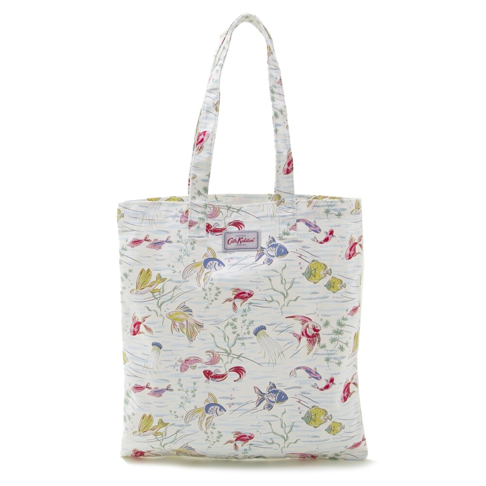 Cath Kidston Cotton Bookbag トートバッグ ホワイトを税込 送料込でお試し サンプル百貨店 株式会社タツミヤインターナショナル