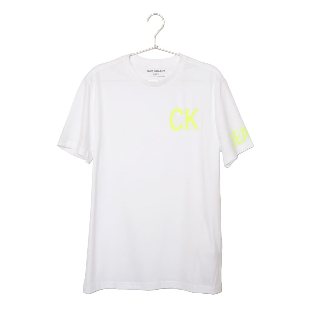 Lサイズ Calvin Klein メンズtシャツ ホワイト Hero Logo Crewneck 一枚は持っ