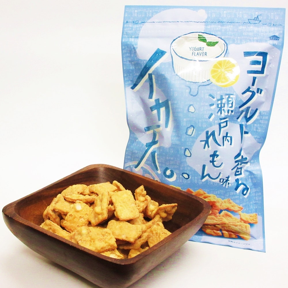 イカ天 ヨーグルト香る 瀬戸内れもん 味 75g 2袋 2セット 駄菓子を税込 送料込でお試し サンプル百貨店 有限会社エスケーアイ