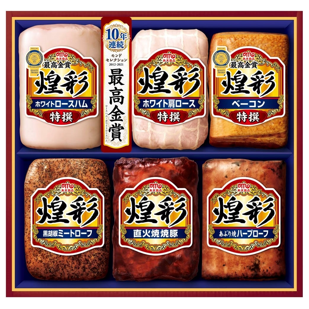 丸大食品 6種詰合せセット（MV-766）いつもの食卓をちょっと贅沢に！を税込・送料込でお試し ｜ サンプル百貨店 | 丸大食品株式会社