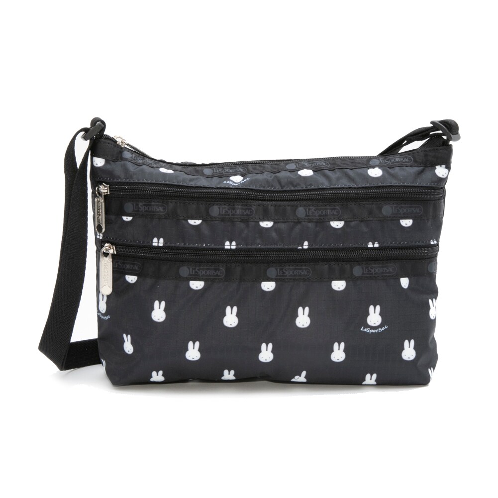 [LeSportsac×DICK BRUNA]ショルダーバッグ QUINN BAG ブラック