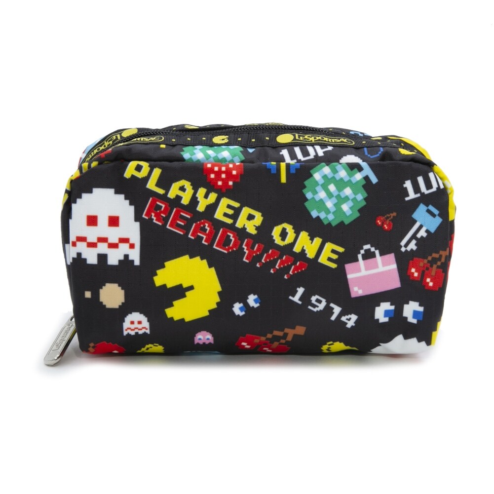 [LeSportsac×PACMAN]ポーチ RECTANGULAR COSMETIC