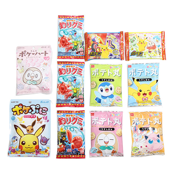 ロッテ・バンダイ・おやつカンパニー ポケモンいっぱいお菓子