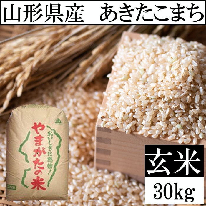 令和５年産 秋田県産あきたこまち お米 玄米30キロ 米 精米 白米 お得