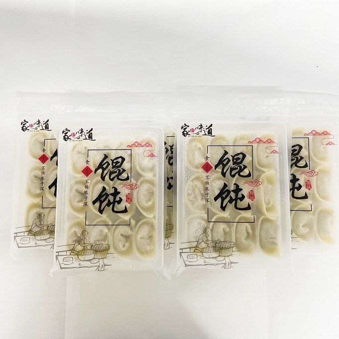 5点セット】華華食品 手作り（手工） 豚肉椎茸大雲呑 12個入400gを税込・送料込でお試し｜サンプル百貨店 華華貿易株式会社