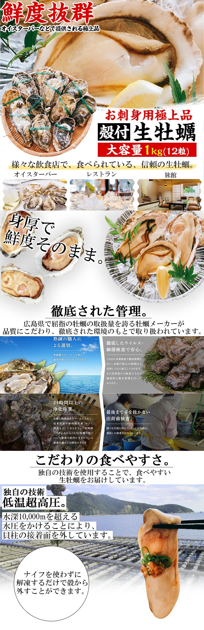 1kg前後 12粒入り 兵庫県室津産 殻付き牡蠣 冷凍 を税込 送料込でお試し サンプル百貨店 越前かに問屋 ますよね