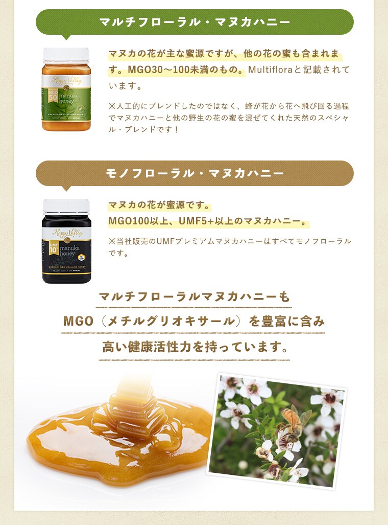 コンビタ マルチフローラル マヌカハニー MGO 50+ 500g×6個 【超