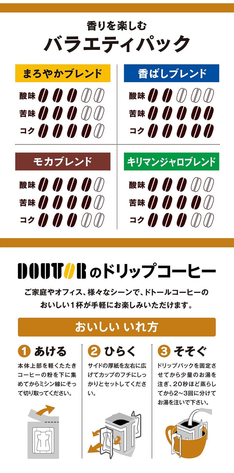 70%OFF!】 計100杯分 1杯あたり28円 ドトールコーヒー ドリップパック モカブレンド 100P 送料無料 ドリップ ドリップコーヒー  materialworldblog.com