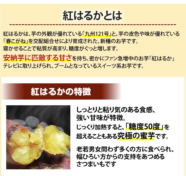 箱込約10kg】熊本県産 紅はるか(ご家庭用・傷あり)を税込・送料込でお